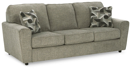 Cascilla Pewter Sofa and Loveseat by Ashley at Eve Furniture
