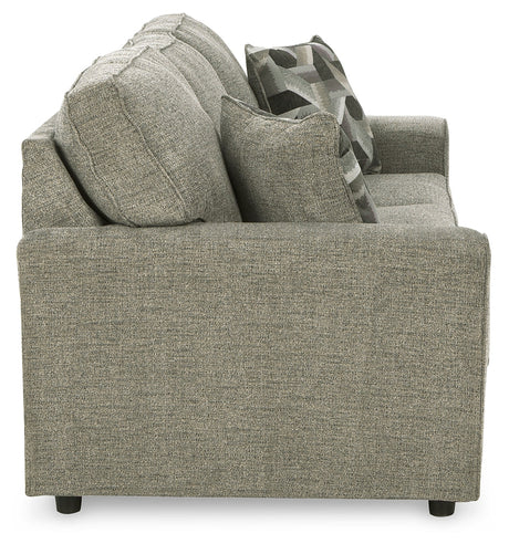 Cascilla Pewter Sofa and Loveseat by Ashley at Eve Furniture