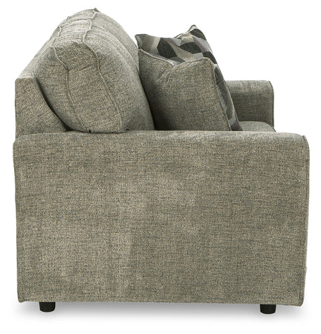 Cascilla Pewter Sofa and Loveseat by Ashley at Eve Furniture