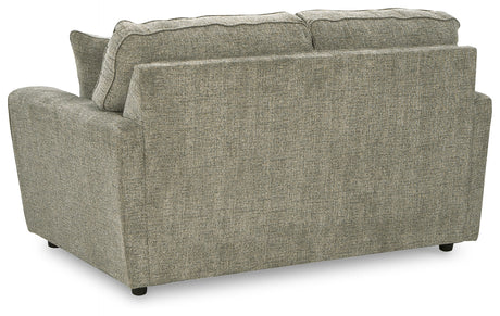 Cascilla Pewter Sofa and Loveseat by Ashley at Eve Furniture