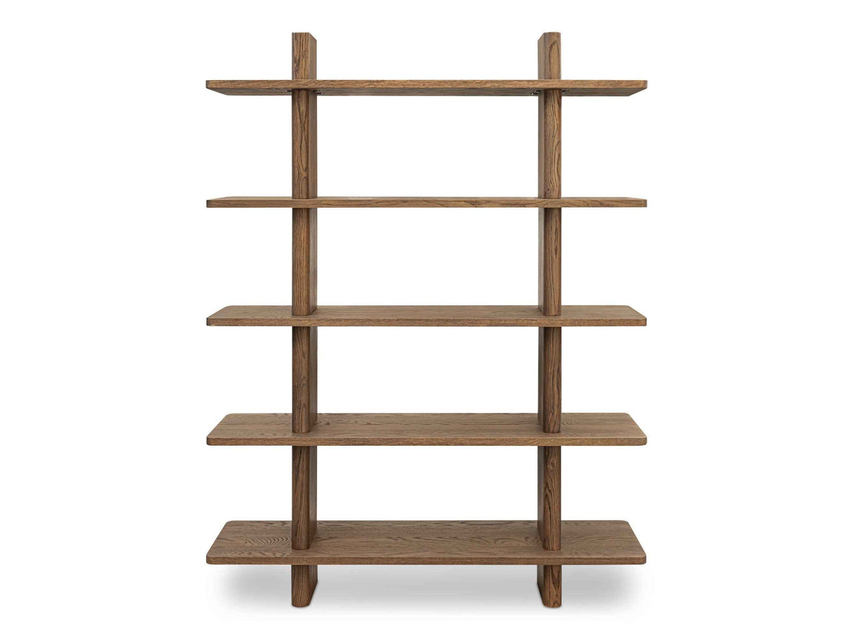 Casey Dark Brown Large Bookcase