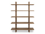 Casey Dark Brown Large Bookcase