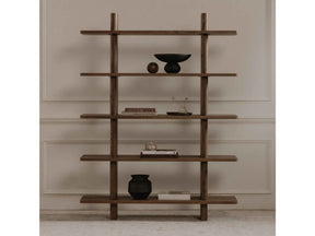 Casey Dark Brown Large Bookcase