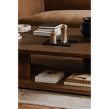 Casey Dark Brown Large Coffee Table by Moe's Home at Eve Furniture
