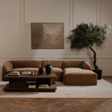 Casey Dark Brown Large Coffee Table by Moe's Home at Eve Furniture