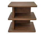 Casey Dark Brown Side Table by Moe's Home at Eve Furniture
