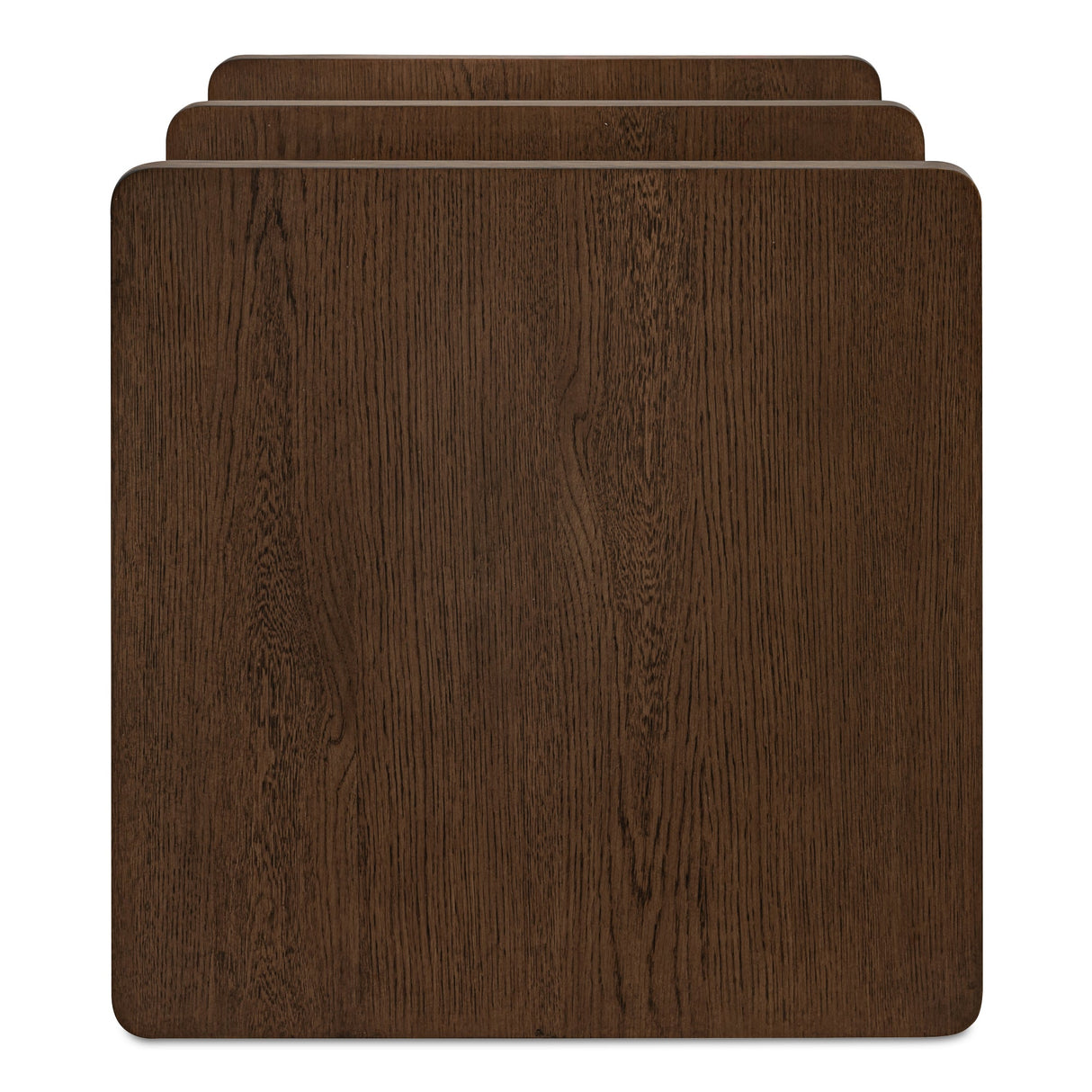 Casey Dark Brown Side Table by Moe's Home at Eve Furniture