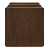 Casey Dark Brown Side Table by Moe's Home at Eve Furniture