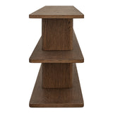 Casey Dark Brown Small Bookcase by MOES at Eve Furniture
