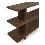 Casey Dark Brown Small Bookcase by Moe's Home at Eve Furniture