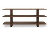 Casey Dark Brown Small Bookcase by Moe's Home at Eve Furniture