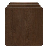 Casey Dark Brown Small Coffee Table by Moe's Home at Eve Furniture