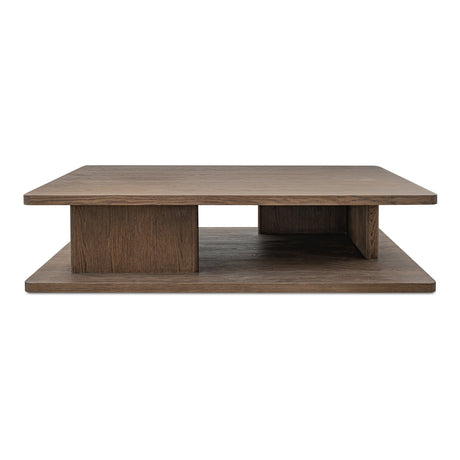 Casey Large Coffee Table Dark Brown by Moe's Home at Eve Furniture