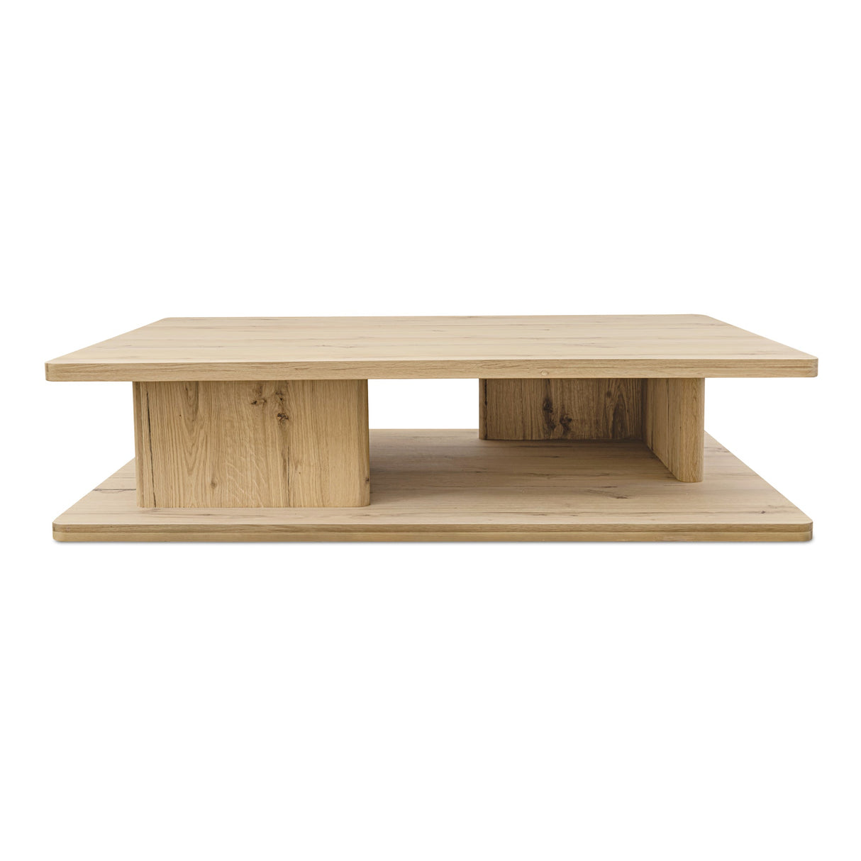 Casey Large Coffee Table Rustic Oak by Moe's Home at Eve Furniture
