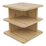 Casey Rustic Oak Side Table