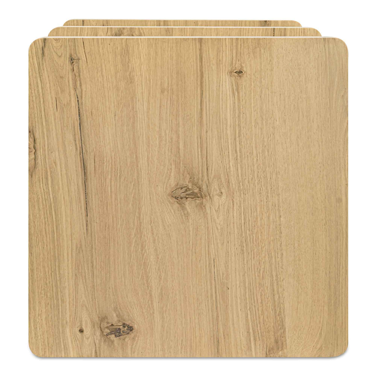 Casey Rustic Oak Side Table