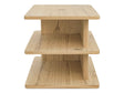 Casey Rustic Oak Side Table