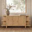 Casey Rustic Oak Sideboard by MOES at Eve Furniture
