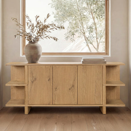 Casey Rustic Oak Sideboard by MOES at Eve Furniture