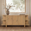 Casey Rustic Oak Sideboard by Moe's Home at Eve Furniture