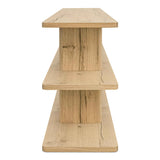 Casey Rustic Oak Small Bookcase