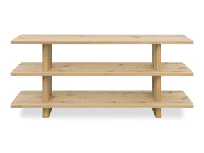 Casey Rustic Oak Small Bookcase