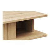 Casey Rustic Oak Small Coffee Table by Moe's Home at Eve Furniture