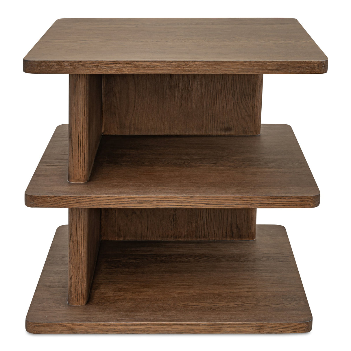 Casey Side Table Dark Brown by Moe's Home at Eve Furniture