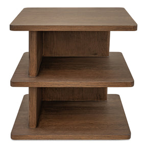 Casey Side Table Dark Brown by Moe's Home at Eve Furniture
