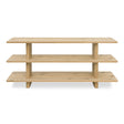 Casey Small Bookcase Rustic Oak by Moe's Home at Eve Furniture