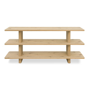Casey Small Bookcase Rustic Oak by Moe's Home at Eve Furniture