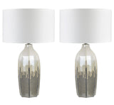Cashmere Taupe/Cream Table Lamp (Set of 2) by Crestview at Eve Furniture
