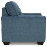 Cashton Blue Chair by Ashley at Eve Furniture