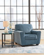 Cashton Blue Chair by Ashley at Eve Furniture