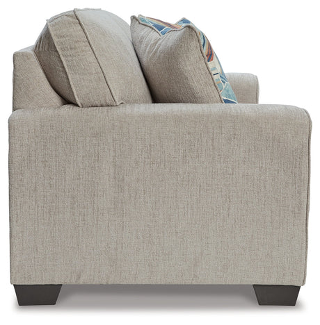 Cashton Ice Loveseat by Ashley at Eve Furniture