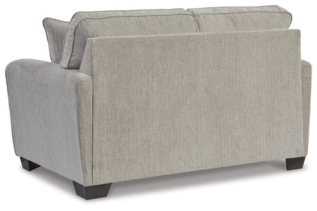 Cashton Ice Loveseat by Ashley at Eve Furniture