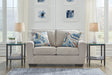 Cashton Ice Loveseat by Ashley at Eve Furniture