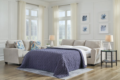 Cashton Ice Queen Sofa Sleeper by Ashley at Eve Furniture