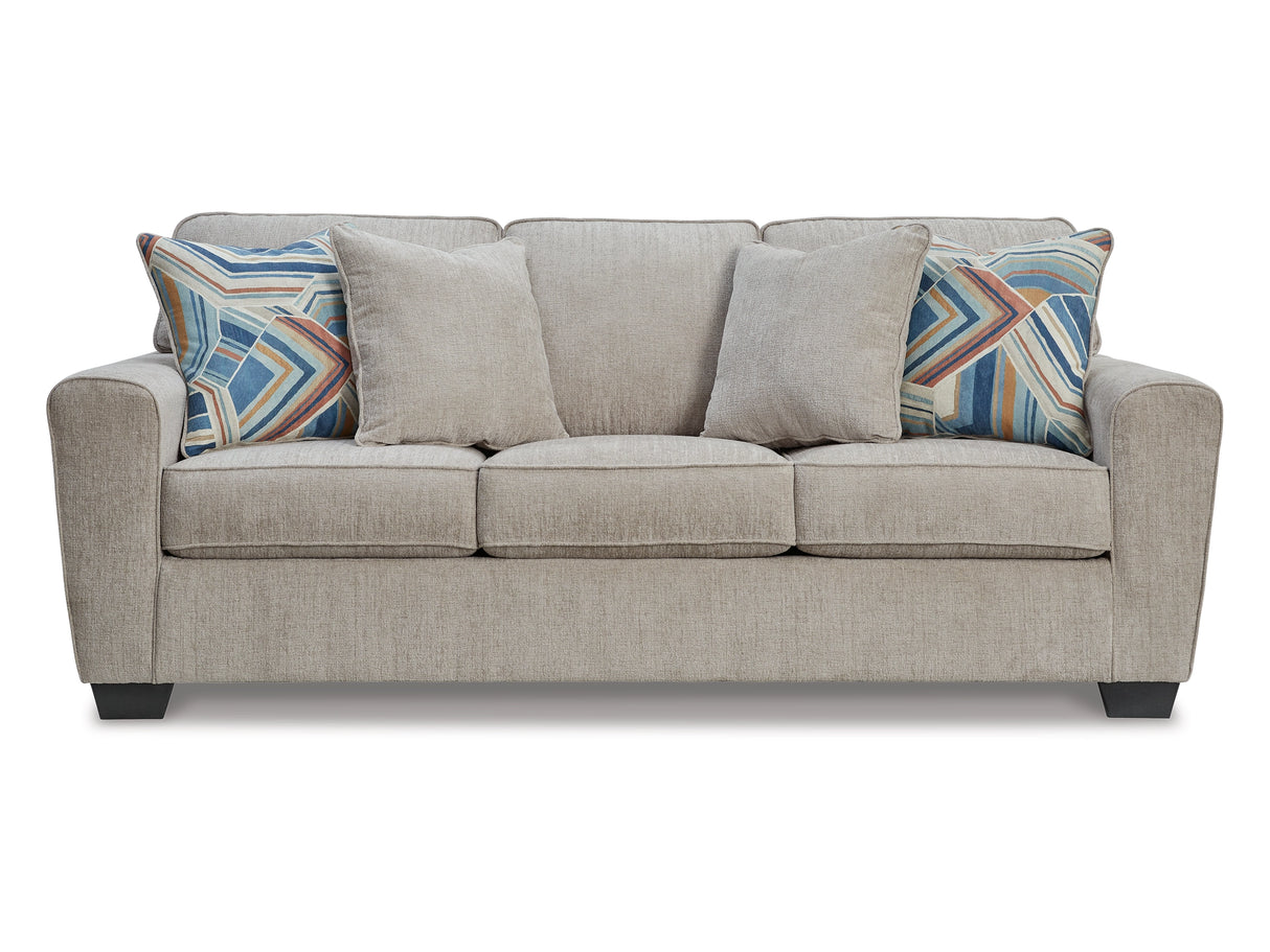Cashton Ice Sofa and Loveseat by Ashley at Eve Furniture