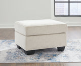 Cashton Snow Ottoman