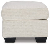 Cashton Snow Ottoman