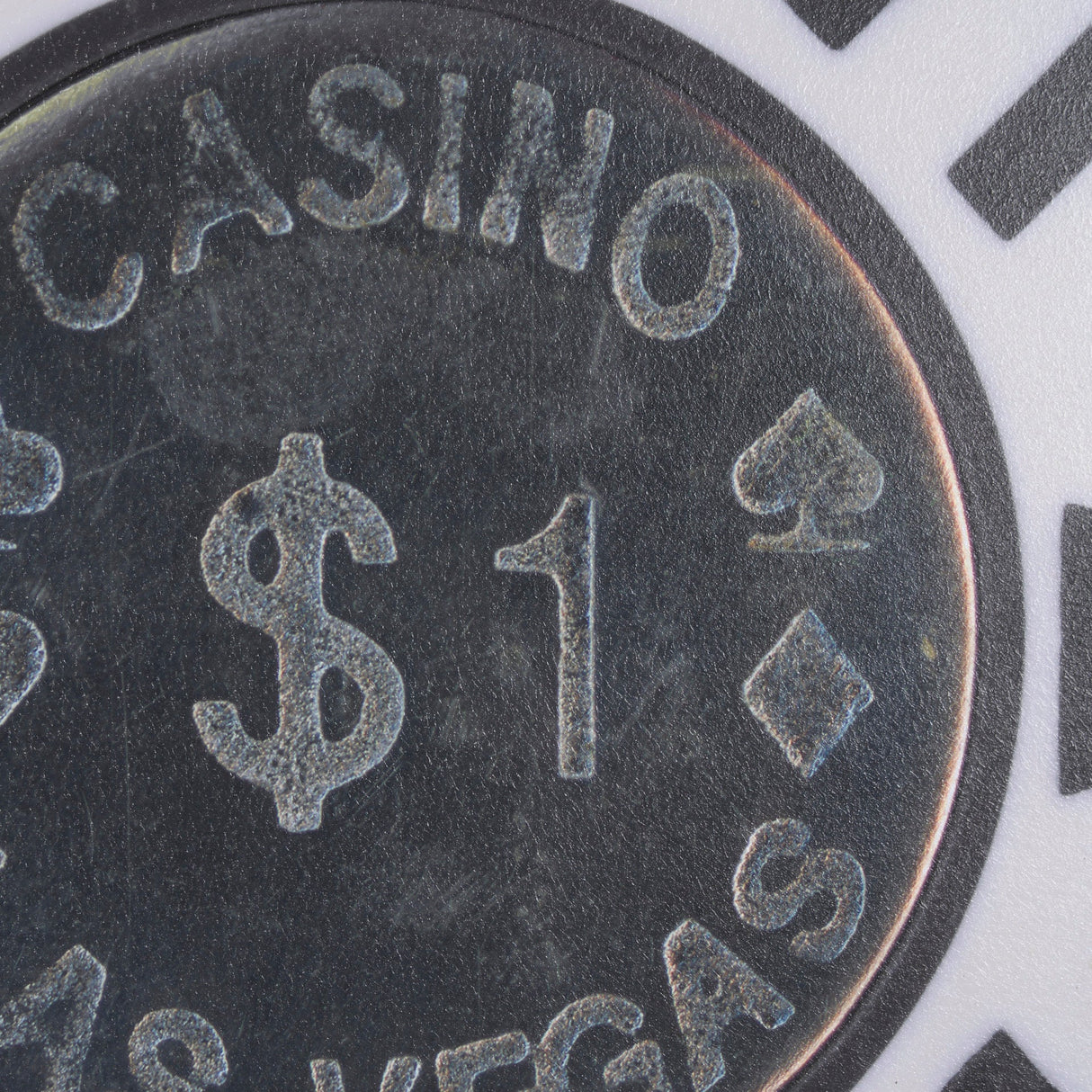 Casino 1 Dollar Vegas Poker Chip By Zap Studio Framed Art Photograph Print under Glass by Mercana at Eve Furniture