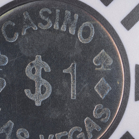 Casino 1 Dollar Vegas Poker Chip By Zap Studio Framed Art Photograph Print under Glass by Mercana at Eve Furniture