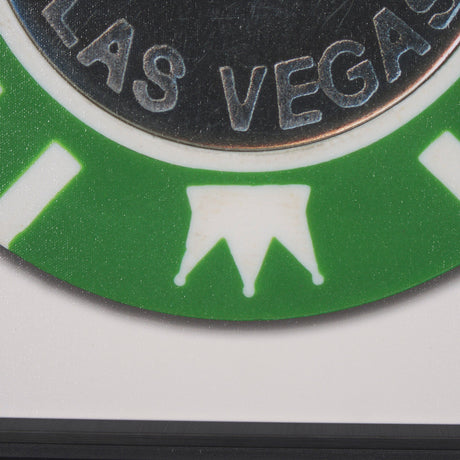 Casino 25 Dollar Vegas Poker Chip By Zap Studio Framed Art Photograph Print under Glass by Mercana at Eve Furniture