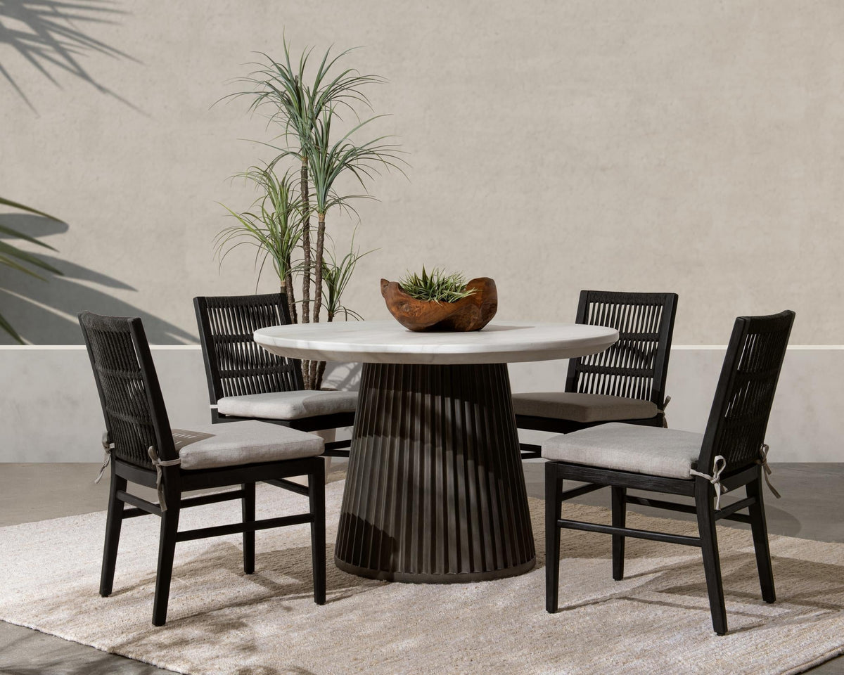 Caspia Outdoor Dining Table by Classic Home at Eve Furniture