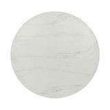 Caspia Snowdrift White/Black Outdoor Dining Table by Classic Home at Eve Furniture