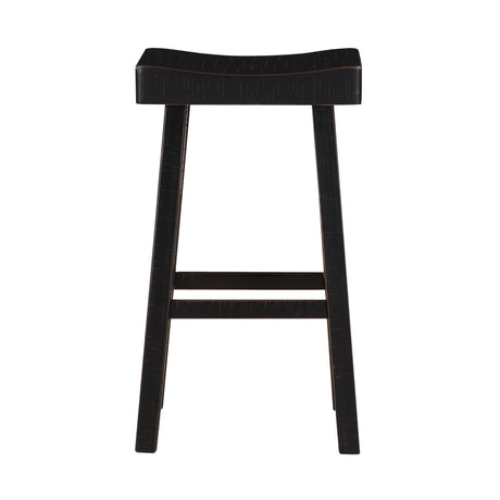 Caspian Black 4-Piece Pack Pub Height Set by Homelegance at Eve Furniture