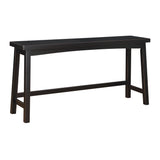 Caspian Black Counter Height Stool, Set of 2 by Homelegance at Eve Furniture