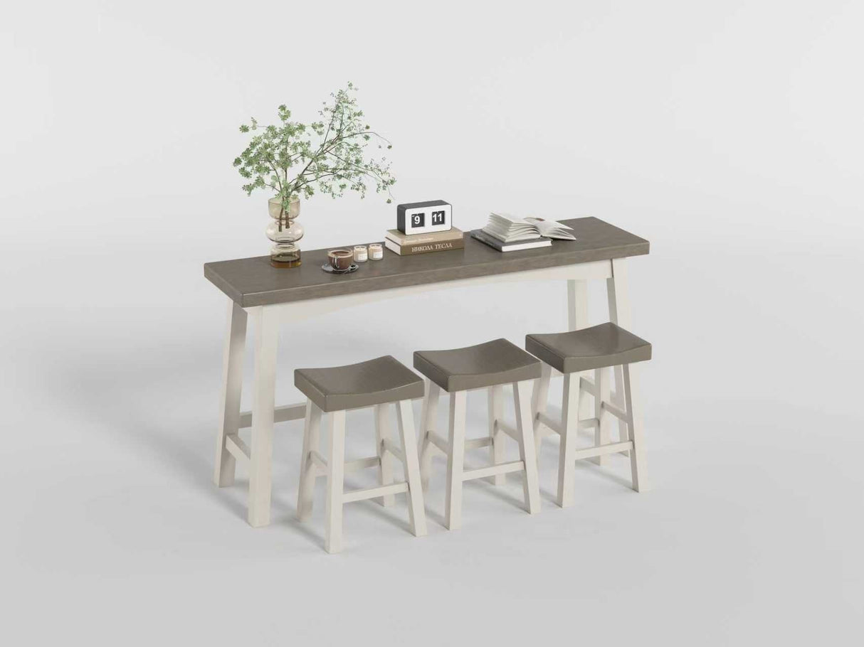 Caspian Black Counter Height Stool, Set of 2 by Homelegance at Eve Furniture