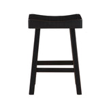 Caspian Black Counter Height Stool, Set of 2 by Homelegance at Eve Furniture